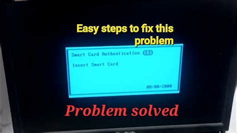 smart card could not be used|smart card authentication error.